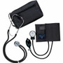Medline Sprague Rappaport Stetho/Sphyg Combo - For Blood Pressure - Latex-free - Black Product Image 