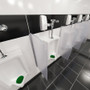 Vectair Systems Wee-Screen Urinal Screen - Lasts upto 30 Days - Splash Resistant, Flexible, Recyclable - 10 / Carton - (VTSWSCRNLIN) Product Image 