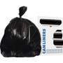 Heritage High-density Coreless Roll Can Liners - 45 gal Capacity - 48" Length x 40" Width x 0.87 mil (22 Micron) Thickness - High Density - Black - High-density Polyethylene (HDPE) Product Image 