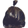 Heritage High-Density Waste Can Liners, 45 gal, 22 mic, 40" x 48", Black, 150/Carton (HERZ8048WKR01) View Product Image