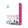 HP Papers MultiPurpose20 Paper, 96 Bright, 20 lb Bond Weight, 8.5 x 11, White, 500/Ream (HEW112000) View Product Image