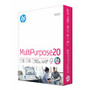 HP Papers Multipurpose20 Copy Paper - White - 96 Brightness - Letter - 8 1/2" x 11" - 20 lb Basis Weight - (HEW112000) Product Image 