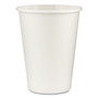 Dixie Paper Hot Cups, 12 oz, White, 50/Sleeve, 20 Sleeves/Carton DXE2342W View Product Image