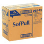 Georgia Pacific Professional SofPull Perforated Paper Towel, 1-Ply, 7.8 x 15, White, 560/Roll, 4 Rolls/Carton View Product Image