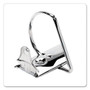 Cardinal Performer ClearVue Slant-D Ring Binder, 3 Rings, 4" Capacity, 11 x 8.5, Black View Product Image