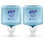 PURELL ES8 CRT HEALTHY SOAP&trade Naturally Clean Foam - 1.27 quart - Dirt Remover, Kill Germs - Skin - Blue - Preservative-free, Paraben-free, Phthalate-free, Dye-free, Bio-based Product Image 