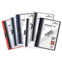 Durable DuraClip Report Cover, Clip Fastener, 8.5 x 11,  Clear/Graphite, 25/Box View Product Image