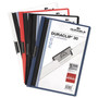 Durable DuraClip Report Cover, Clip Fastener, 8.5 x 11,  Clear/Graphite, 25/Box View Product Image