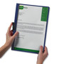 Durable DuraClip Report Cover, Clip Fastener, 8.5 x 11, Clear/Black, 5/Pack View Product Image