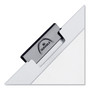 Durable DuraClip Report Cover, Clip Fastener, 8.5 x 11, Clear/Black, 5/Pack View Product Image