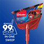 O-Cedar PowerCorner One Sweep Broom - Red, Black, Gray Product Image 