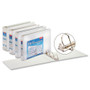 Cardinal ClearVue Slant-D Ring Binder, 3 Rings, 3" Capacity, 11 x 17, White (CRD22142) View Product Image