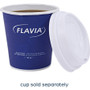 Flavia 10 oz Hot Beverage Paper Cup Lids - 10 fl oz - White - Paper - Beverage, Hot Drink Product Image 