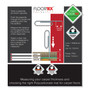 Floortex Cleartex Ultimat Polycarbonate Chair Mat for High Pile Carpets, 60" w x 48" l, Clear View Product Image