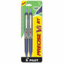 Pilot Precise V5 RT Extra-Fine Premium Retractable Rolling Ball Pens - 0.5 mm Extra Fine Needle Pen Point - Refillable - Retractable - Blue Ink - Blue Barrel Product Image 