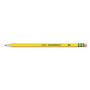 Ticonderoga Wood-Cased Pencils - Black Lead - 2HB - Yellow Barrel - (DIX13872) Product Image 