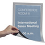 Durable DURAFRAME Magnetic Sign Holder, 8.5 x 11, Silver Frame, 2/Pack View Product Image