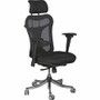 MooreCo Ex Ergonomic Office Chair - Black Seat Color - 5-star Base Product Image 