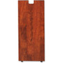 Lorell Essentials Series Credenza Half Leg - Rectangular Base - 28" Height x 11.75" Width x 1" Depth - Assembly Required - Cherry, Laminated Product Image 