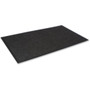 Crown Mats Super-Soak Wiper Scraper Mat - Floor - 68" Length x 45" Width x 0.375" Thickness - Rectangular - Rubber, Polypropylene - Charcoal Product Image 