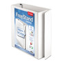 Cardinal FreeStand Easy Open Locking Slant-D Ring Binder, 3 Rings, 3" Capacity, 11 x 8.5, White View Product Image