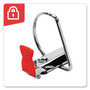 Cardinal FreeStand Easy Open Locking Slant-D Ring Binder, 3 Rings, 4" Capacity, 11 x 8.5, White View Product Image