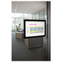 Durable DURAFRAME Sign Holder, 5.5 x 8.5, Black Frame, 2/Pack (DBL491301) View Product Image