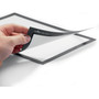 Durable DURAFRAME Sign Holder, 5.5 x 8.5, Black Frame, 2/Pack View Product Image