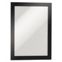 Durable DURAFRAME Sign Holder, 5.5 x 8.5, Black Frame, 2/Pack View Product Image