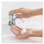 GOJO CX Counter Mount Foam Soap Dispenser, 1,500 mL/2,300 mL, 4.5 x 11.88 x 4.5, Chrome (GOJ850001) View Product Image