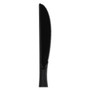 Dixie Plastic Cutlery, Heavy Mediumweight Knife, Black, 1,000/Carton View Product Image