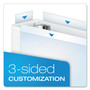 Cardinal ExpressLoad ClearVue Locking D-Ring Binder, 3 Rings, 4" Capacity, 11 x 8.5, White (CRD49140) View Product Image