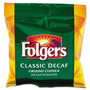 Folgers Coffee Filter Packs, Decaffeinated Classic Roast, 9/10oz, 10/Pack, 4 Packs/Carton (FOL06122) View Product Image