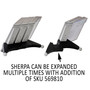 Durable SHERPA Desk Reference System, 10 Panels, 10 x 5.88 x 13.5, Gray Borders (DBL554210) View Product Image