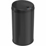 HLS Commercial 8-Gallon Sensor Trash Can - Hinged Lid - 8 gal Capacity - Round - 10.30" Opening Diameter - Touchless Product Image 