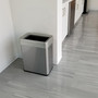 HLS Commercial Stainless Steel Bin Receptacle - Deodorizer - 16 gal Capacity - Rectangular - Fingerprint Proof, Recyclable - 25.3" Height x 10.3" Width x 16" Depth Product Image 