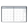 House of Doolittle Monthly Calendar Planner 2 Year Black Hard Cover 8-1/2 x 11 Inches - Julian Dates - Monthly - 24 Month - January 2026 to December 2027 - 1 Month Double Page Layout Product Image 