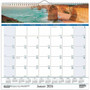 House of Doolittle Coastlines Monthly Wall Calendar - Julian Dates - Monthly - 12 Month - January 2026 to December 2026 - 1 Month Single Page Layout Product Image 