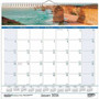House of Doolittle Coastlines Monthly Wall Calendar - Julian Dates - Monthly - 12 Month - January 2026 to December 2026 - 1 Month Single Page Layout Product Image 