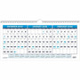 House of Doolittle 3-month Horizontal Wall Calendar - Julian Dates - Monthly - 14 Month - December 2025 to January 2027 - 1.13" x 1" Block Product Image 