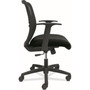 HON Gateway Chair - Fabric Seat Material - Black Back Color - Mesh Back Material - Black Frame Color - Black - (HONGVFMZ1ACCF10) Product Image 