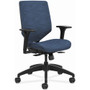 HON Solve Chair - Fabric Seat Material - Charcoal Back Color - Fabric Back Material - Black Frame Color - Mid Back - (HONSVU1ACLC90TK) Product Image 