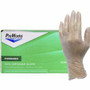 ProWorks Vinyl Powdered Industrial Gloves - 3 mil Thickness x 9" Glove Length - Medium Size - Vinyl - Clear - Powdered, Non-sterile Product Image 