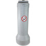 Butler Outdoor Smoker's Receptacle - 25" Height x 9" Width - Aluminum, Steel - Gray Granite Product Image 