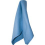 Impact Blue Microfiber Cleaning Cloth - 16" Length x 16" Width - Durable - Blue - 12/Bag Product Image 