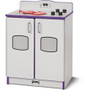 Rainbow Accents - Culinary Creations Kitchen Stove - Purple - 1 Each - Purple, Gray, Chrome Product Image 