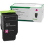Lexmark Unison Original High Yield Laser Toner Cartridge - Magenta - 1 Each - (LEX80C0HMG) Product Image 
