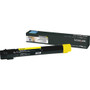 Lexmark X950X2YG Original Laser Toner Cartridge - Yellow - 1 Each Product Image 