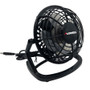 Lorell USB-powered Personal Fan - Adjustable Tilt Head, Durable, USB Powered, Compact - Metal, Plastic Product Image 