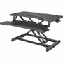 Lorell X-type Slim Desk Riser - 19 lb Load Capacity - 16.50" Height x 20" Width - Desktop Product Image 